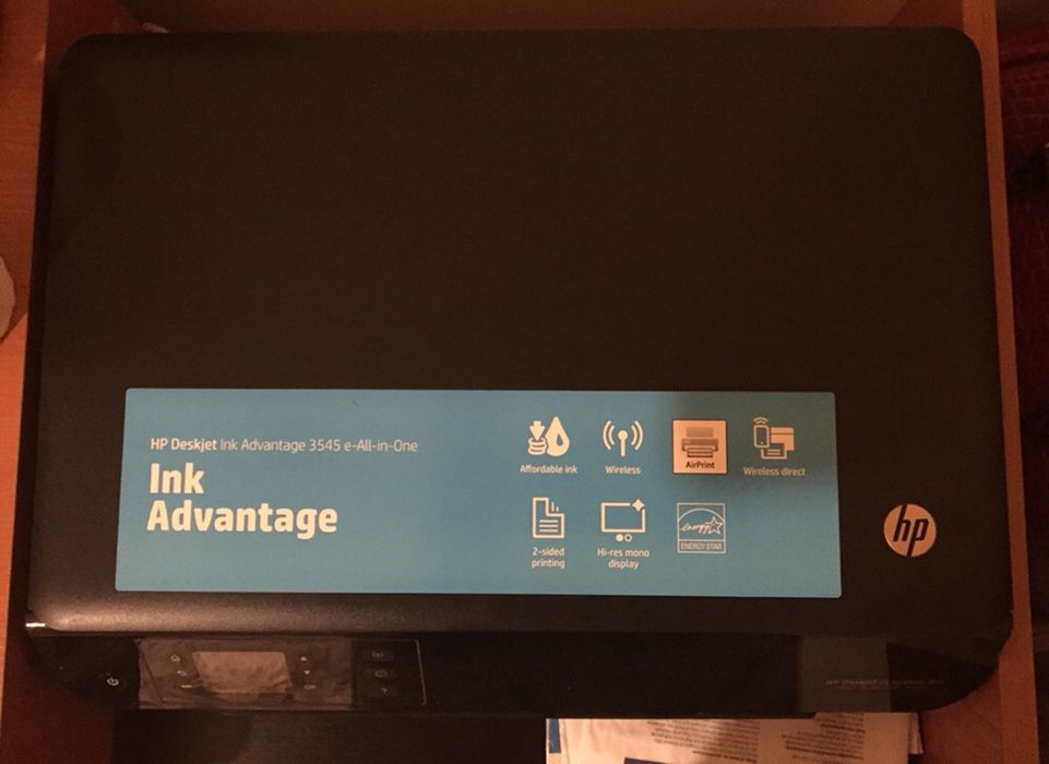 Vând multifuncțional HP Deskjet Ink Advantage 3545 impecabil