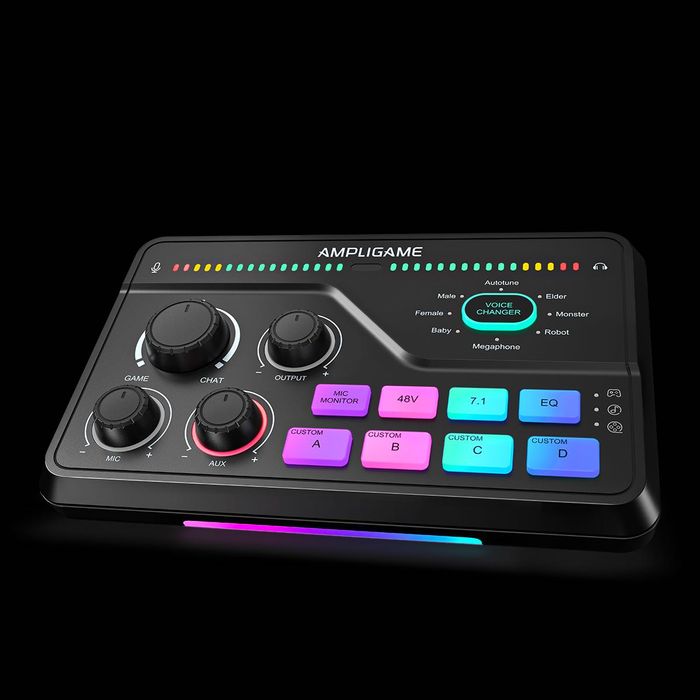 SC8
Аудио миксер FIFINE AmpliGame SC8