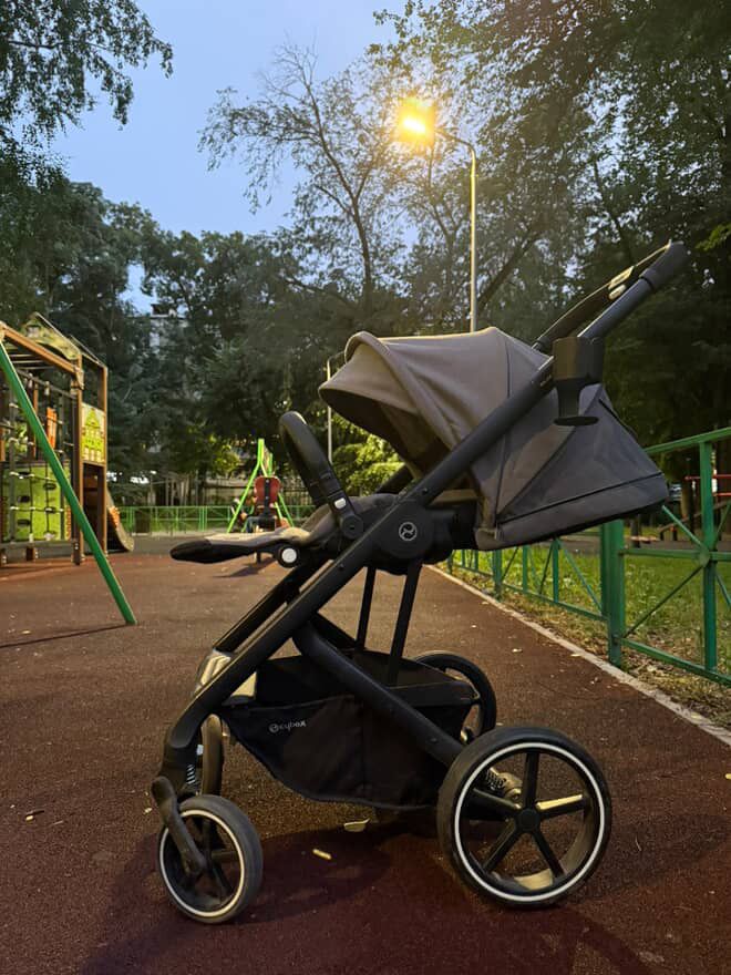 Cybex balios S 3в1 в сером цвете