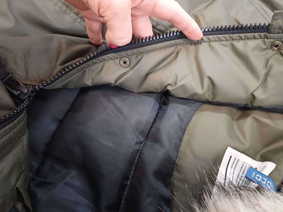 Мъжко зимно яке  парка H&M водоотблъскваща XL /XXLНова.