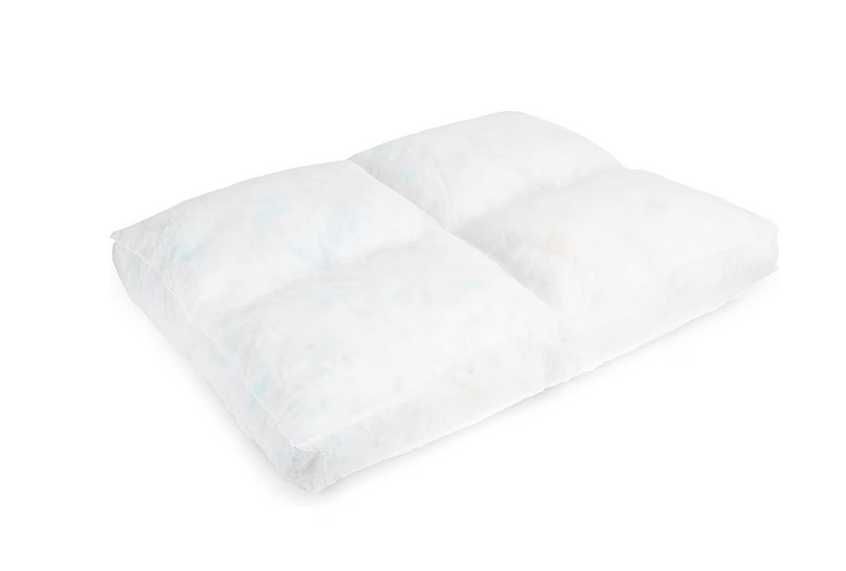 Pat pentru caini si pisici 65x50x12 cm verde catifea