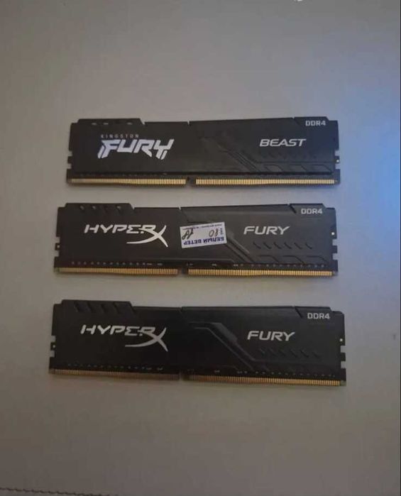 Продам Оперативную память ОЗУ для компьютера  16 Gb. 3 штуки