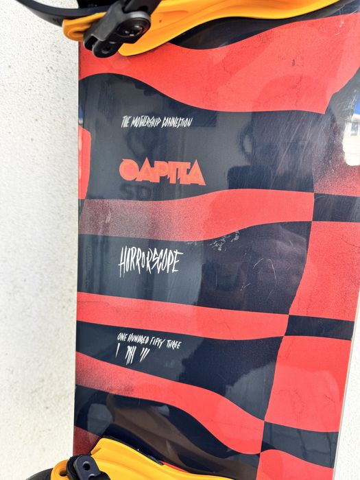 Capita Horroscope 153 + Union Flite Pro - set complet, stare excelenta