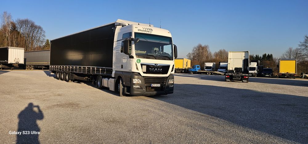 Man TGX 460 2018 Mega+Semiremorca