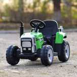 NOU Tractoras electric roti moi EVA, 60W, 12V remorca si telecomanda