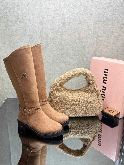 Cizme dama la set cu geanta