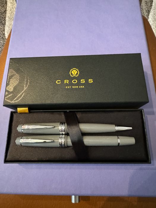 Vând set pix+stilou Cross