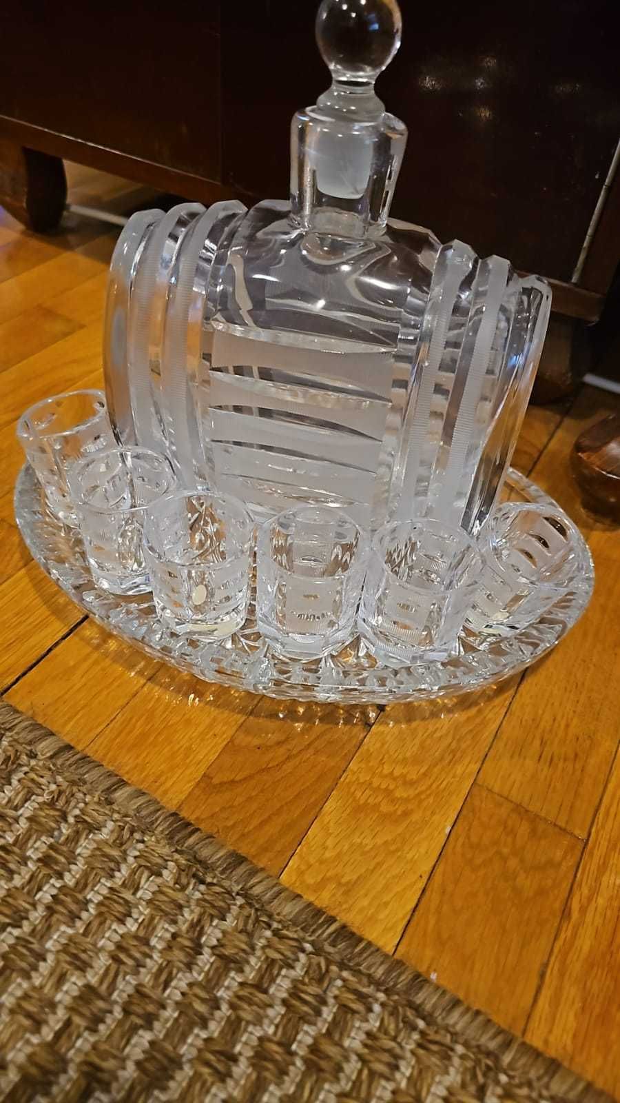 set whisky din cristal Bohemia