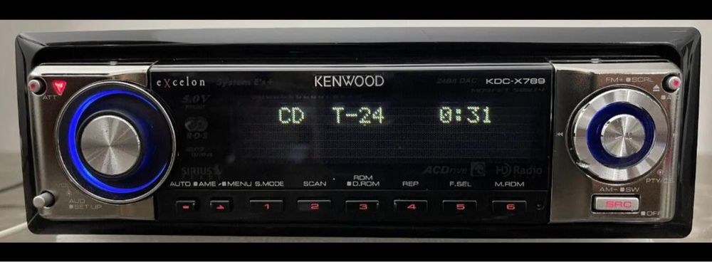 CD player auto Kenwood Excelon KDC X 789