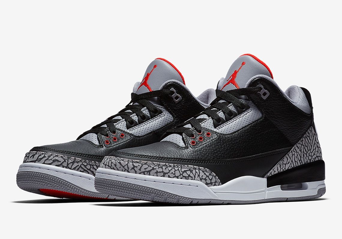 Jordan Retro 3 OG  Black Cement