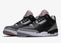 Jordan Retro 3 OG  Black Cement