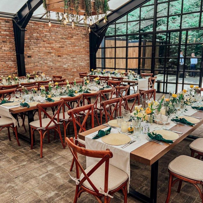 Scaune lemn (PILGRIM Crossback) evenimente, hambar pernuță inclusă