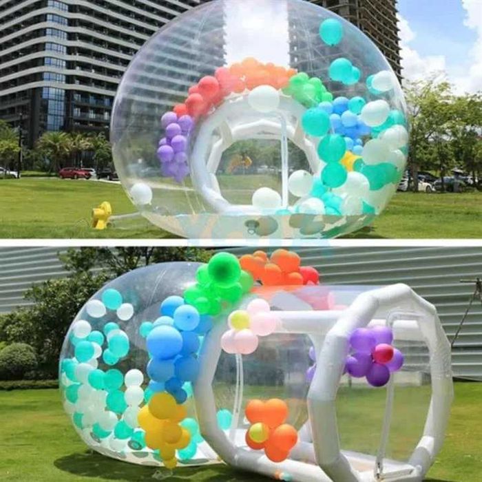 Надуваема балонена къща тип иглу балонна палатка за парти 2,5м 4м