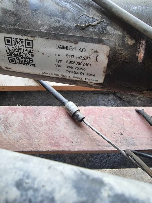 Punte spate completa Mercedes Sprinter  raport  51:13