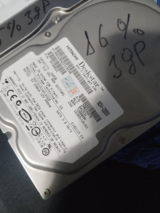 HHD 500 GB и HHD 160 GB цена за обе