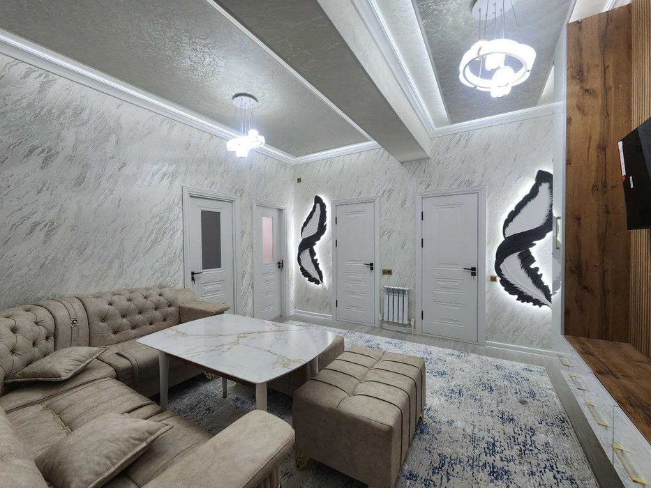 3 хоналик килинган 4 этажли янги дом, горгаз