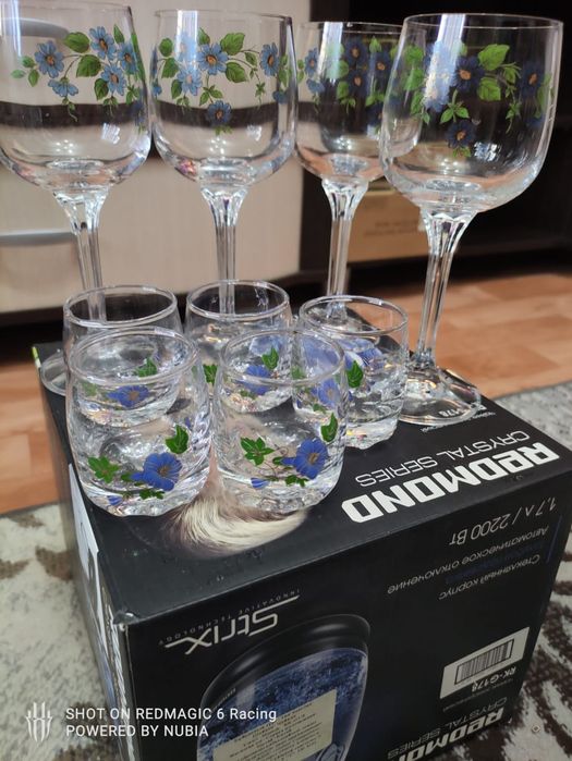 Фужеры.         б/у