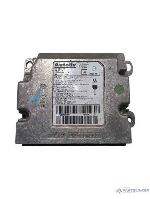 Modul/unitate de control airbaguri RENAULT LAGUNA III BT0/1 2007 - 2015 28558006r