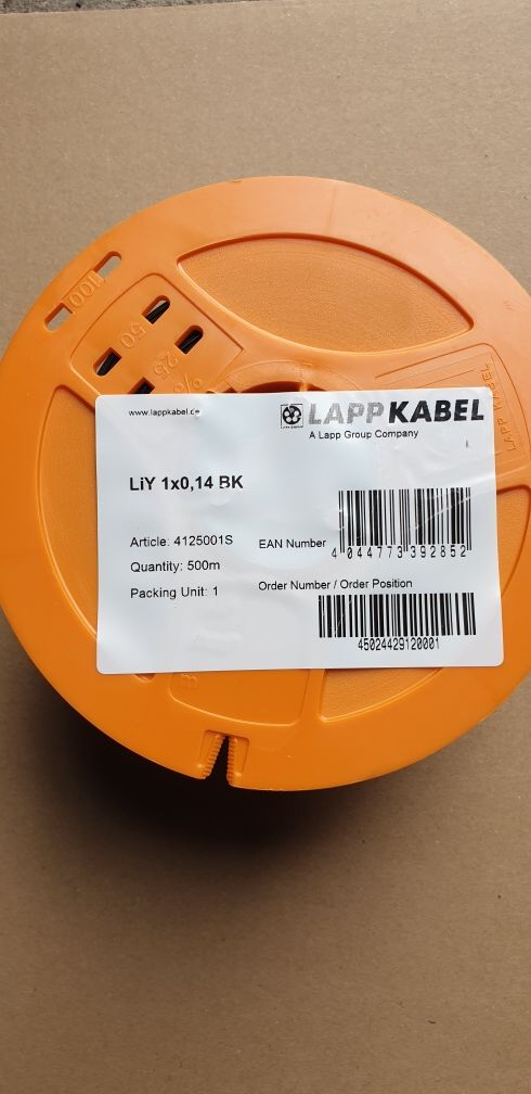 Bobina 500 m fir 0,14 LAPP KABEL