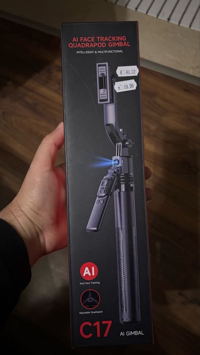 Селфи стик/трипод Смарт Gimbal C17 с AI