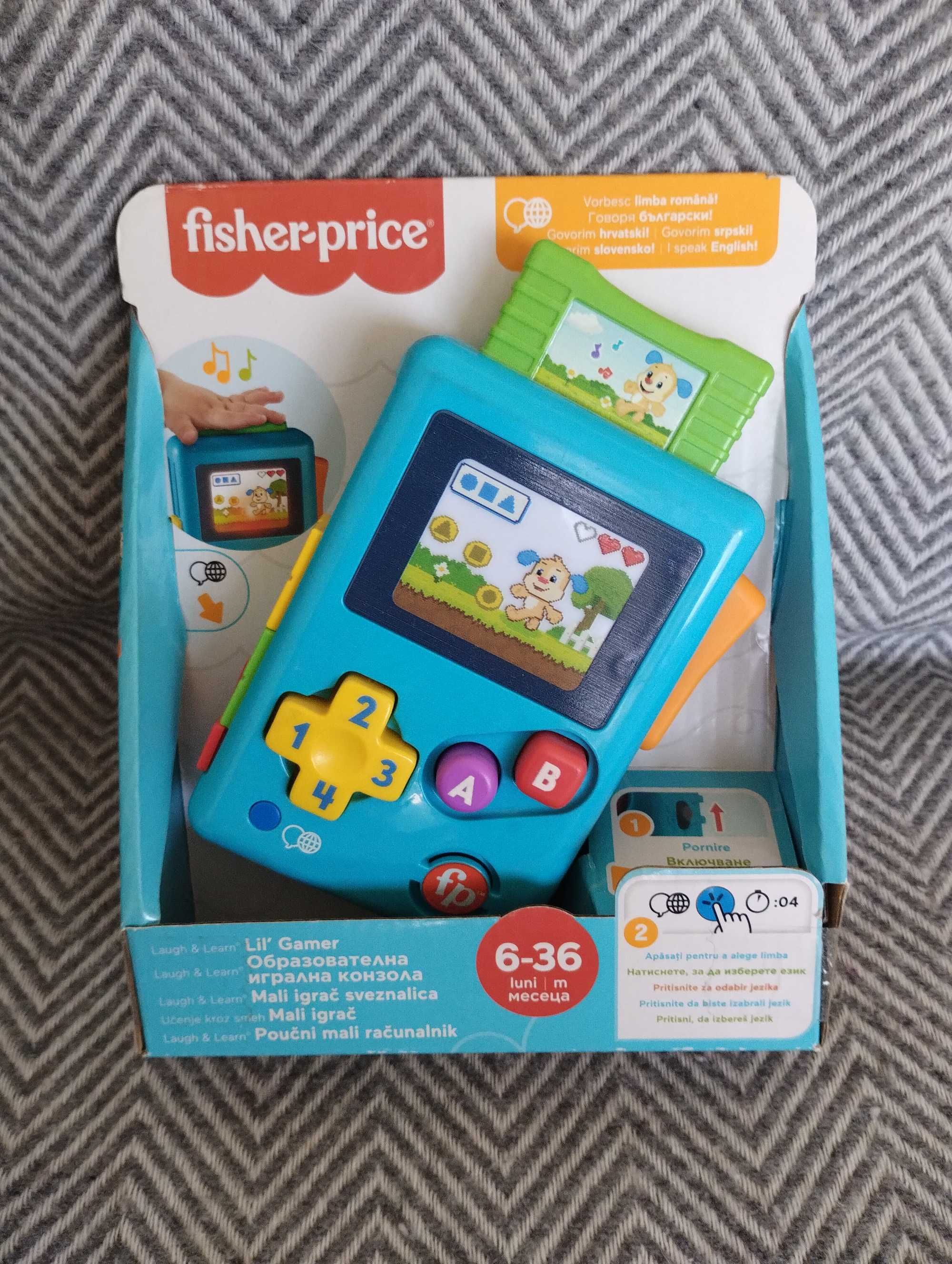 Fisher price образователна игрална конзола