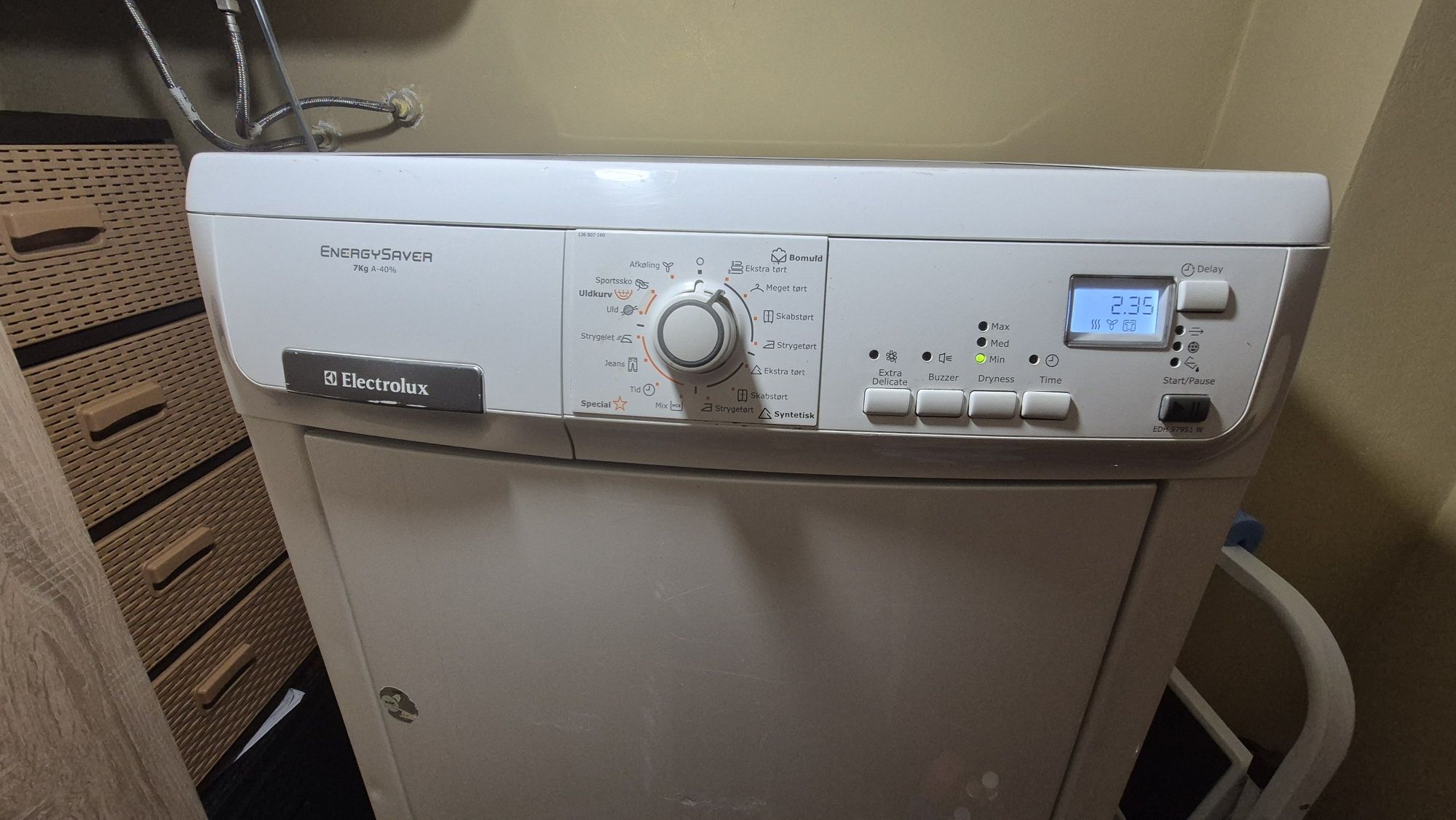 Сушилня Electrolux Energy Saver 7kg A-40%