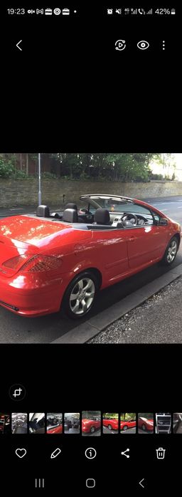 Peugeot 307 CC inmatriculat RO