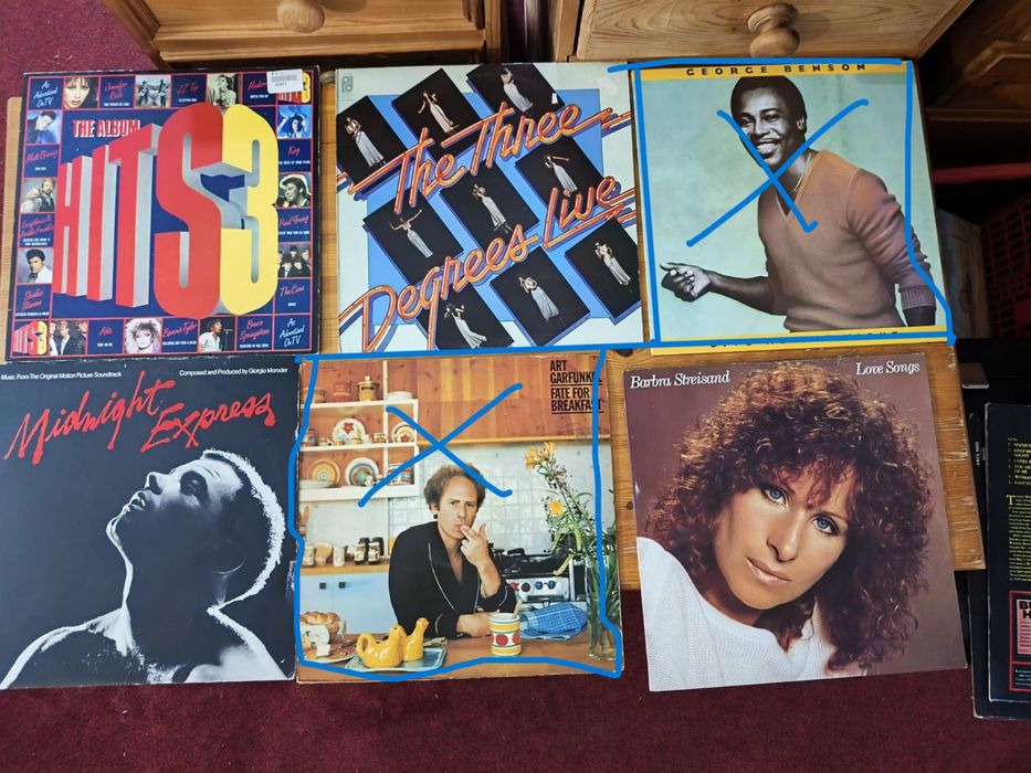 Viniluri cu muzica anilor '70 '80 '90