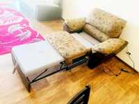 МЯГКО Кресло кровать раскладушка выдвижной механизм диван-кровать софа