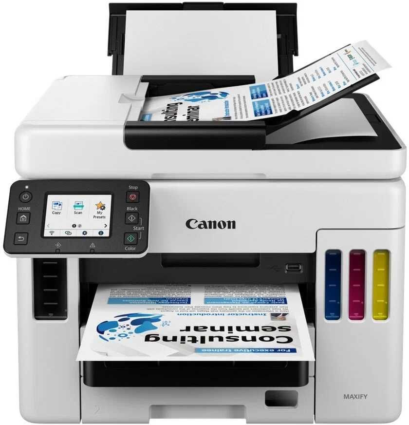 МФУ струйное Canon MAXIFY GX7040, A4, белый