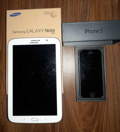 Samsung Galaxy Note 8.0 &iPhone 5