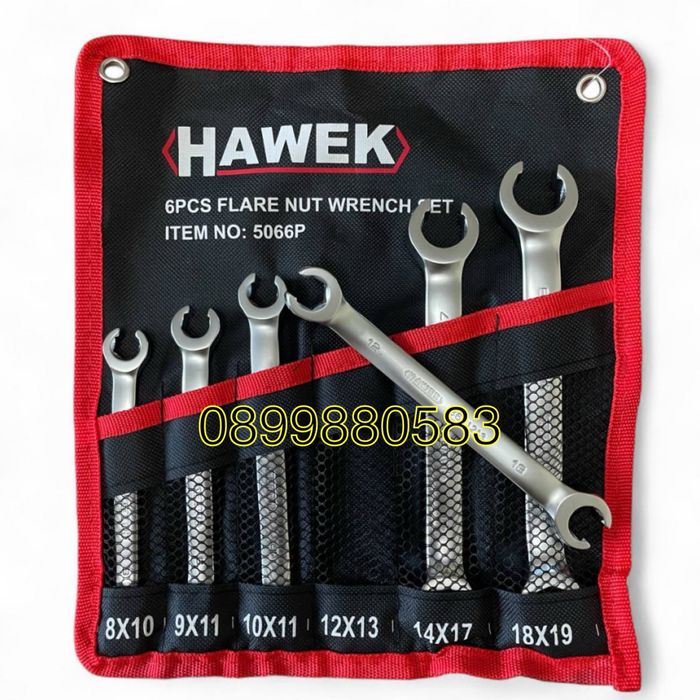 Срязани ключове 6 части комплект HAWEK