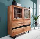 Bufet/Minibar din lemn de salcâm Amazonas