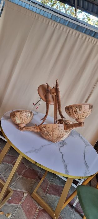 Люстра бу 3х рожковая