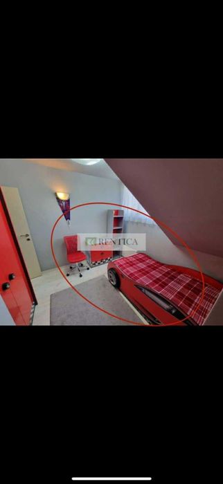 Обзавеждане за детска стая Cilek - легло кола, скрин, библиотека, стол