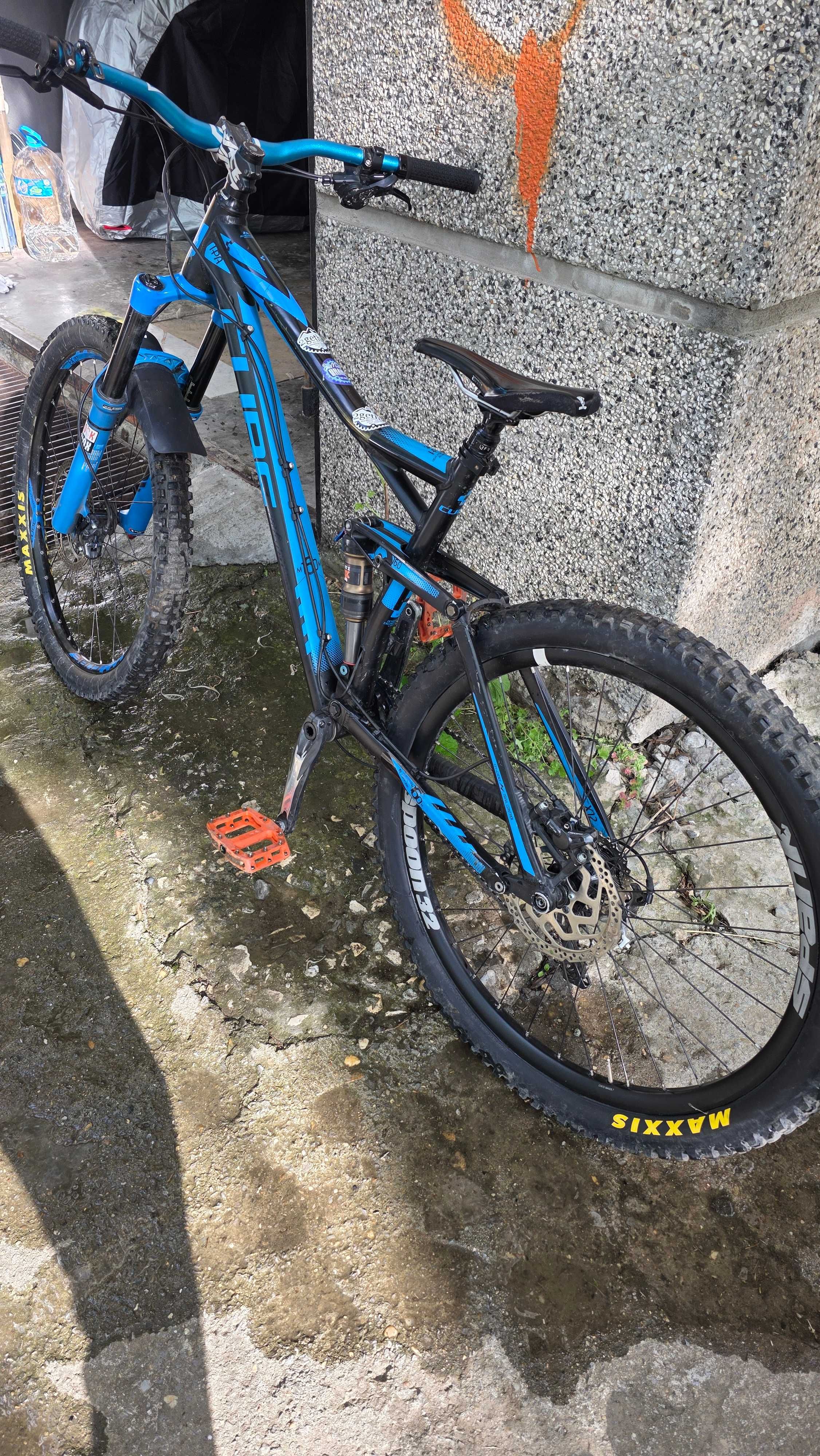 Продавам велосипед Cube Fritzz 160 HPA 27.5 Enduro - НАМАЛЕНИЕ