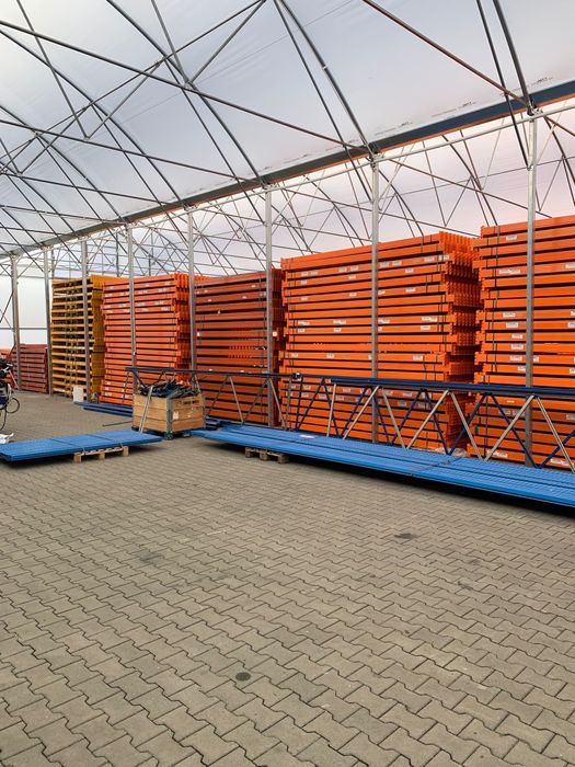 Rafturi metalice depozitare Euro paleti