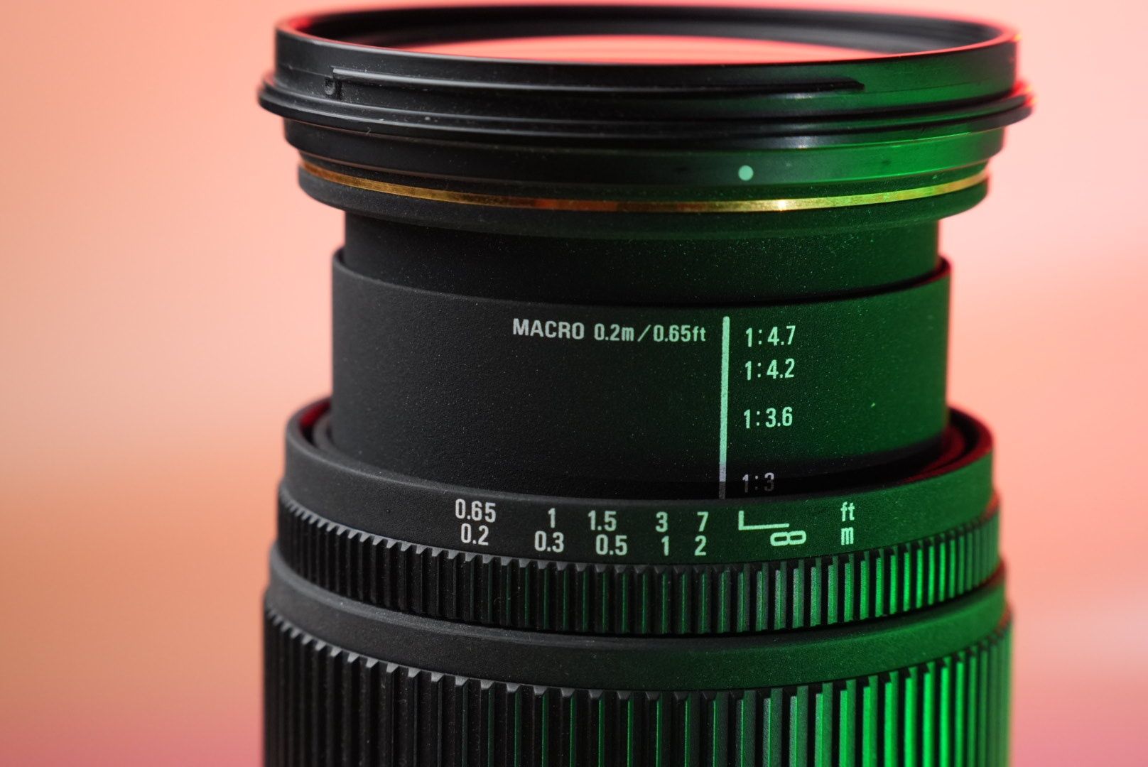 Sigma 18–50mm f/2.8 EX DC Macro HSM pentru Nikon - Stare foarte bună