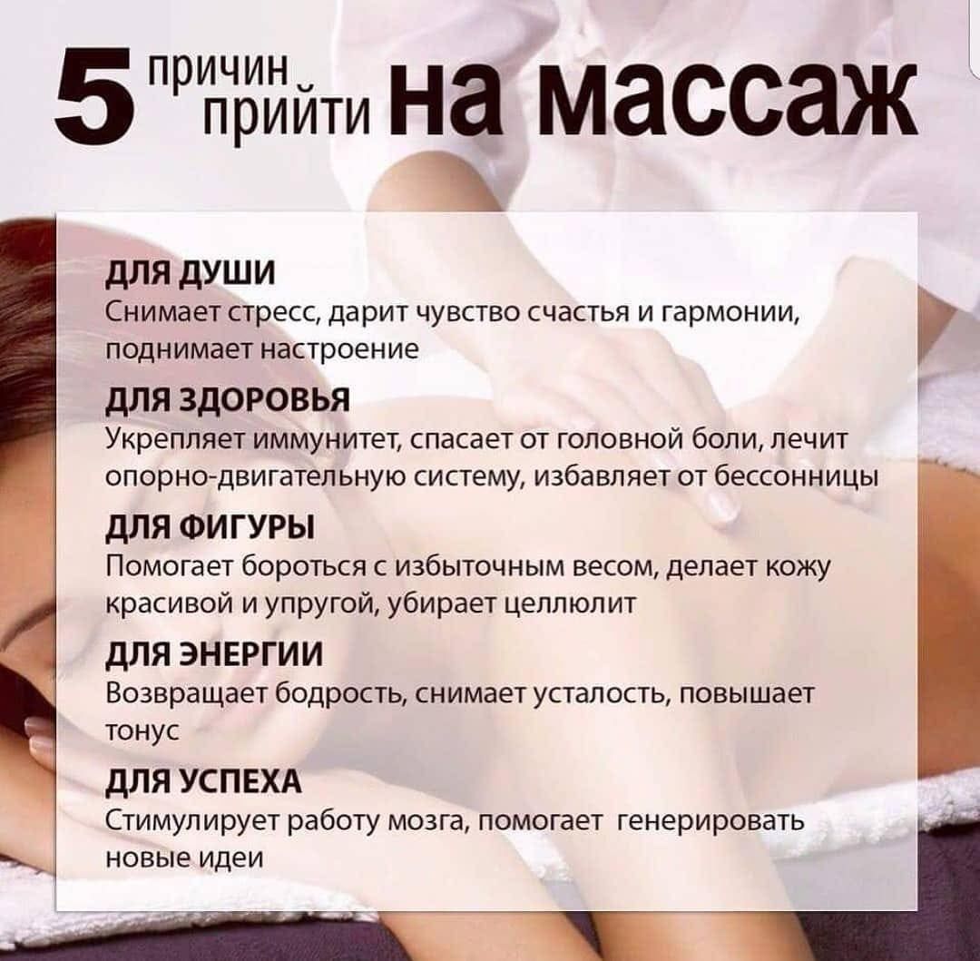 .  Массаж лучшая инвестиция в здоровье.