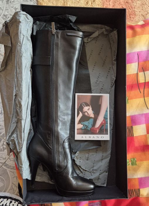 Cizme piele Albano 38
