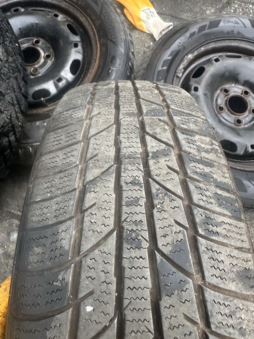 5х100 R14 175/70 14 джанти с зимни гуми Vw polo Seat audi