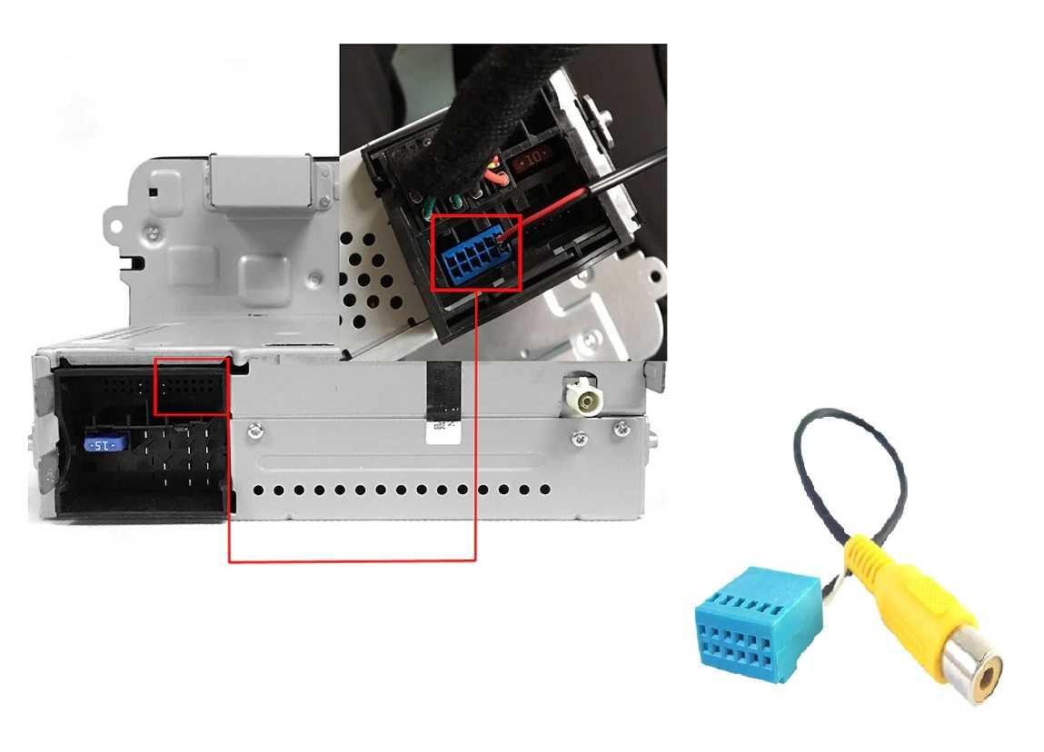 Cablu Video Camera Marsarier Adaptor Conector Mufa MIB la RCA Video