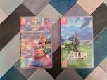 Jocuri Switch Zelda si Mario Kart