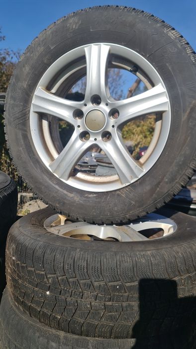 Jante 5x112 cu anvelope iarna 195 65 R15
