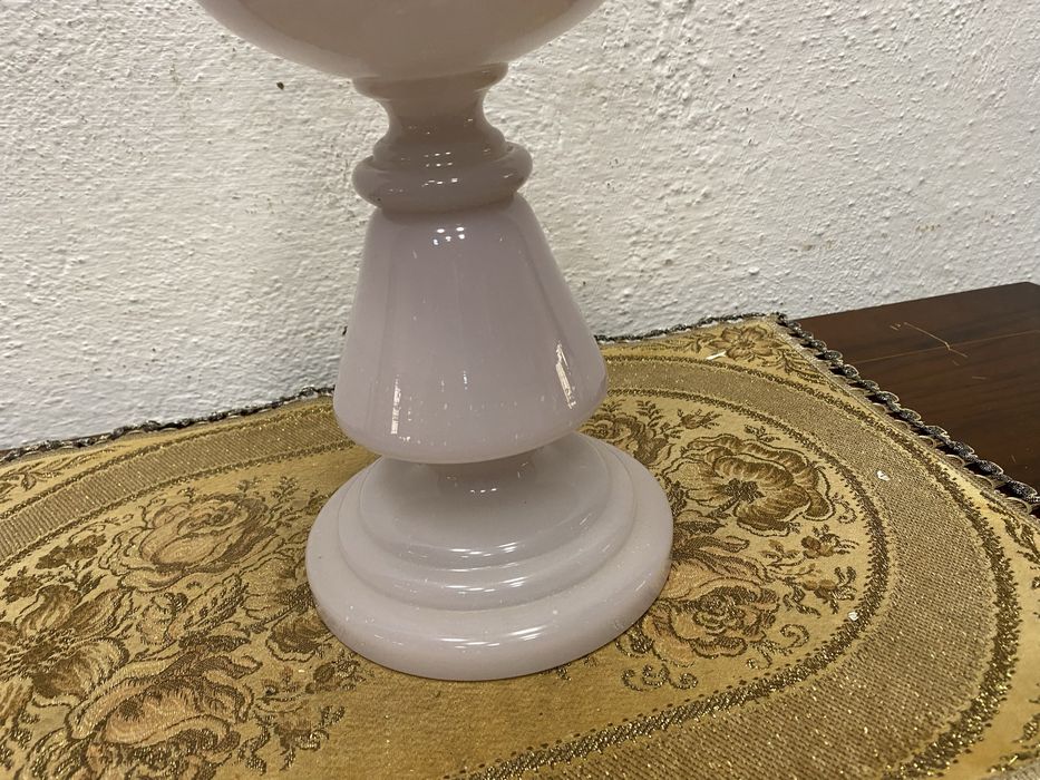 Френска газена лампа от цветно стъкло