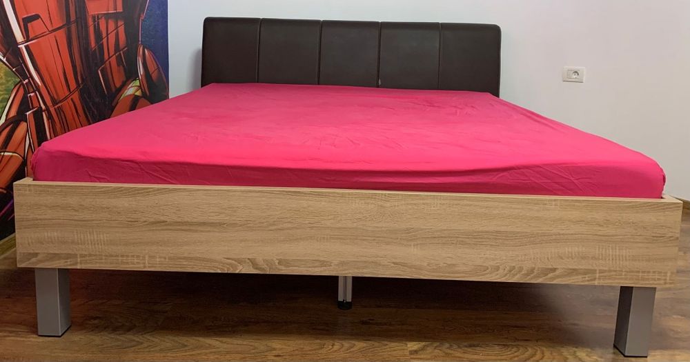 Vand structura pat 160x200 fara saltea