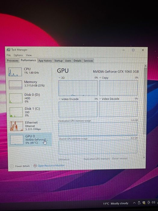Pc Gaming + Monitor Lenovo Legion 144 hz + periferice