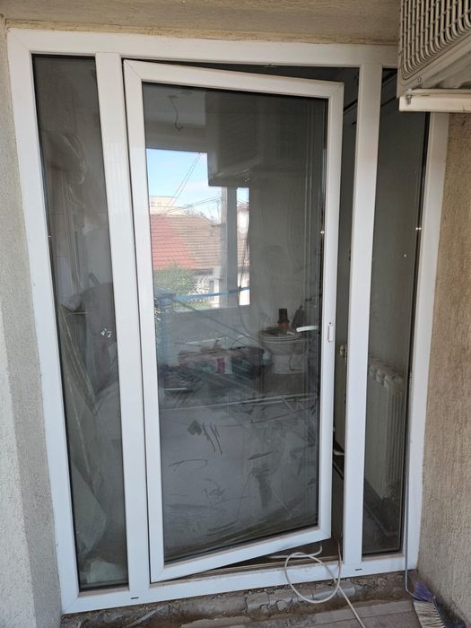 Ușă termopan folosită 2.1m pe 1.5