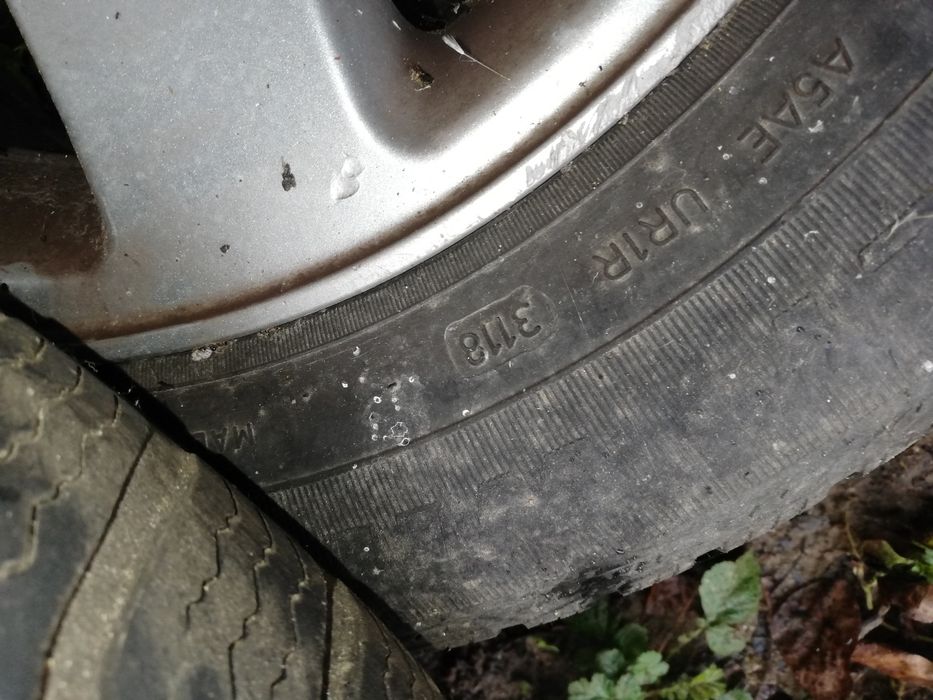 4 Roti iarna cu jante Aluett aliaj 195/65 R15 Kelly GoodYear Golf Audi