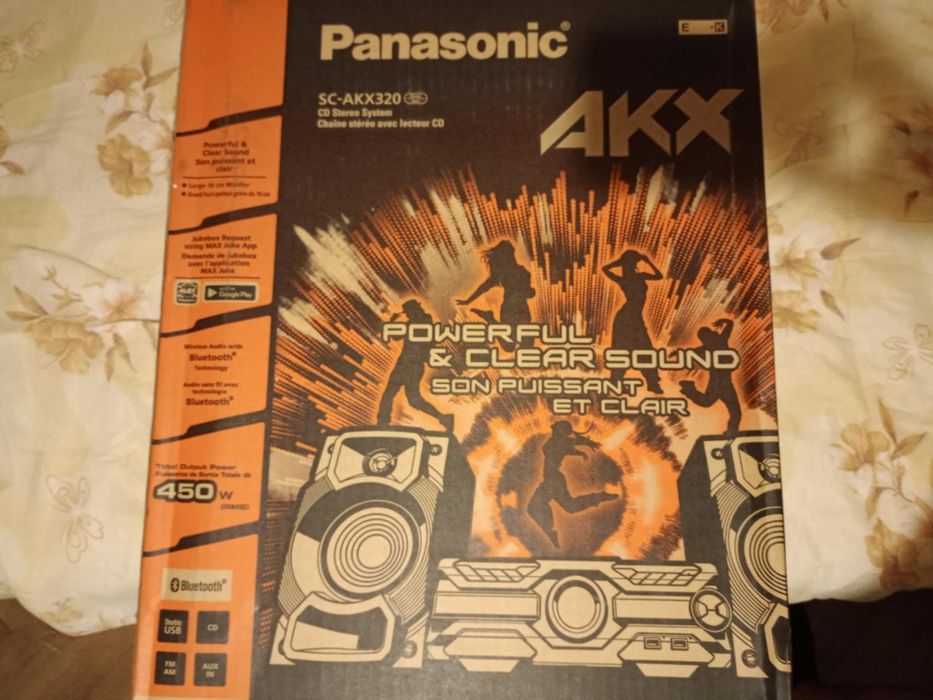 Аудио система Panasonic sc-akx220e-k